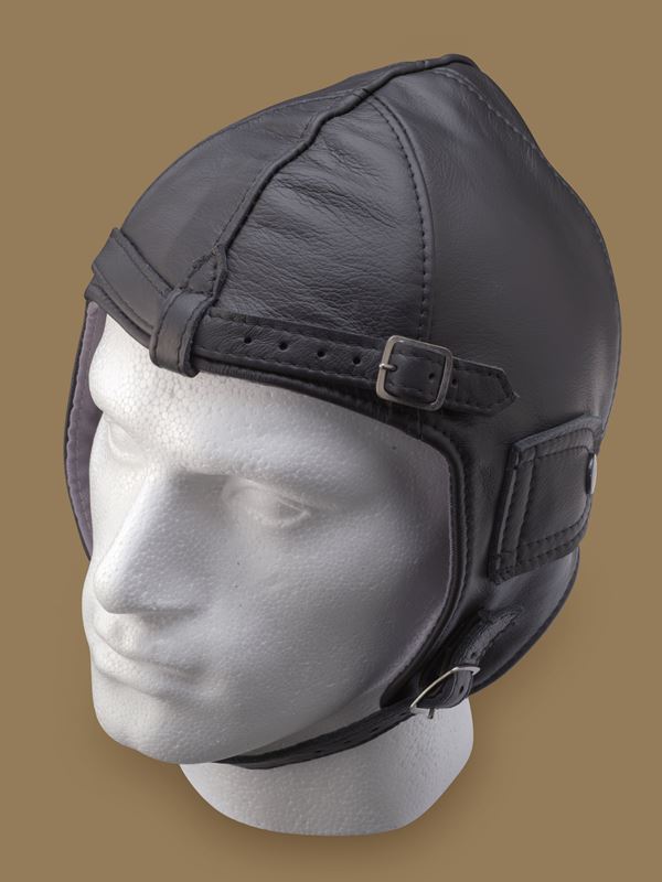 Leather Pilot Helmet